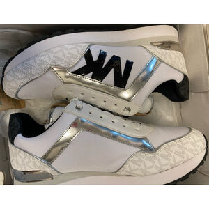 Women's Michael Kors Maddy Trainer Sneakers, White, Size 8